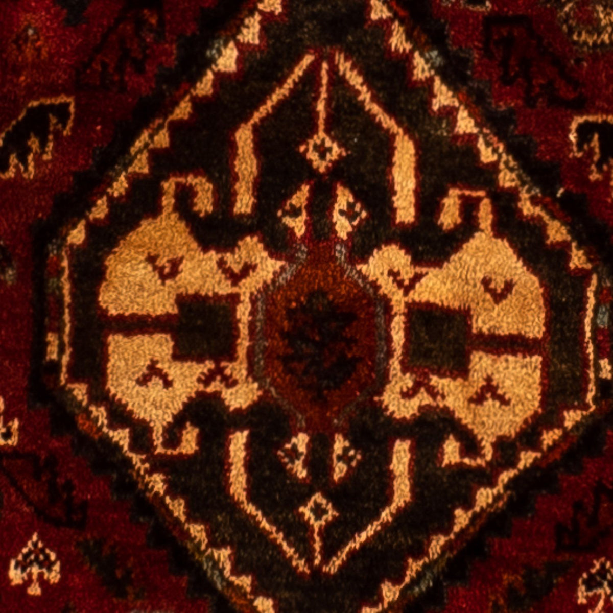 Tappeto Persero - Nomade - 250 x 185 cm - rosso scuro