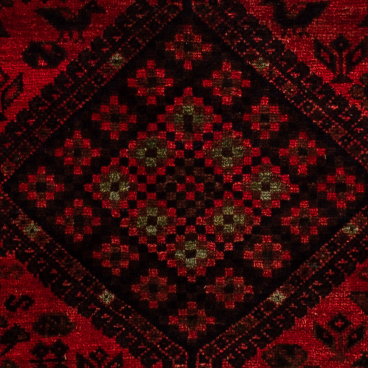 Tappeto Persero - Nomade - 295 x 200 cm - rosso scuro