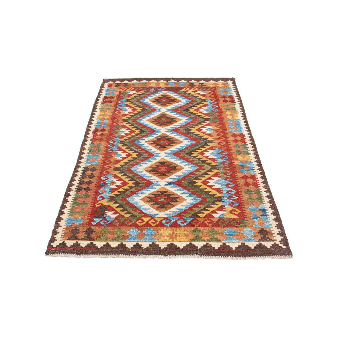Tappeto Kelim - Orientale - 201 x 102 cm - multicolore