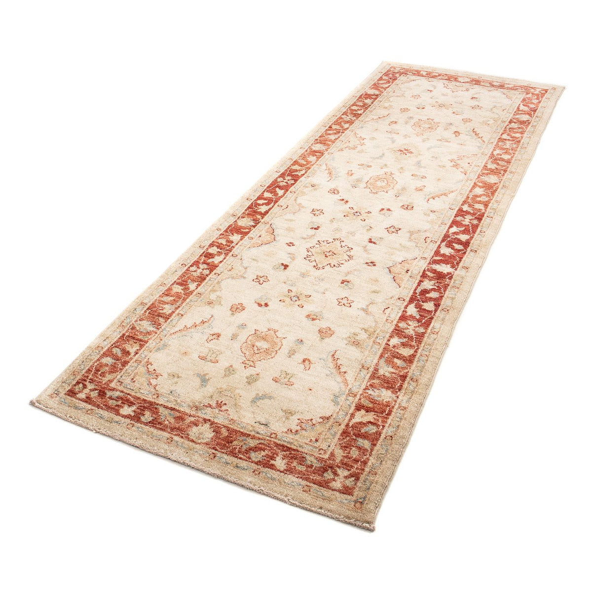 Tappeto corsia Tappeto Ziegler - 246 x 77 cm - beige