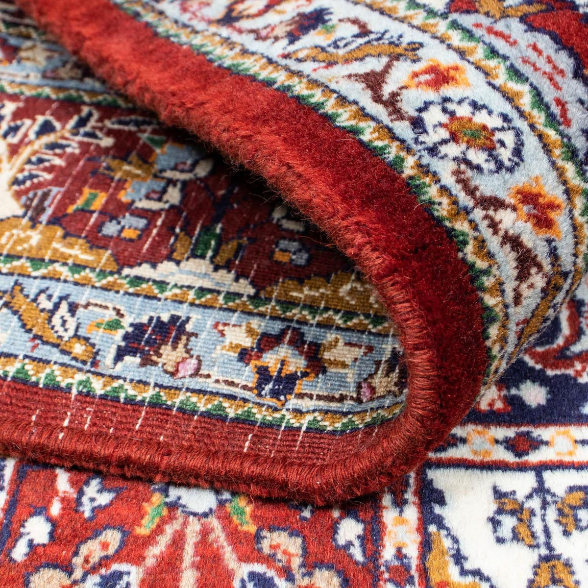 Tappeto Persero - Classico - 196 x 142 cm - rosso scuro