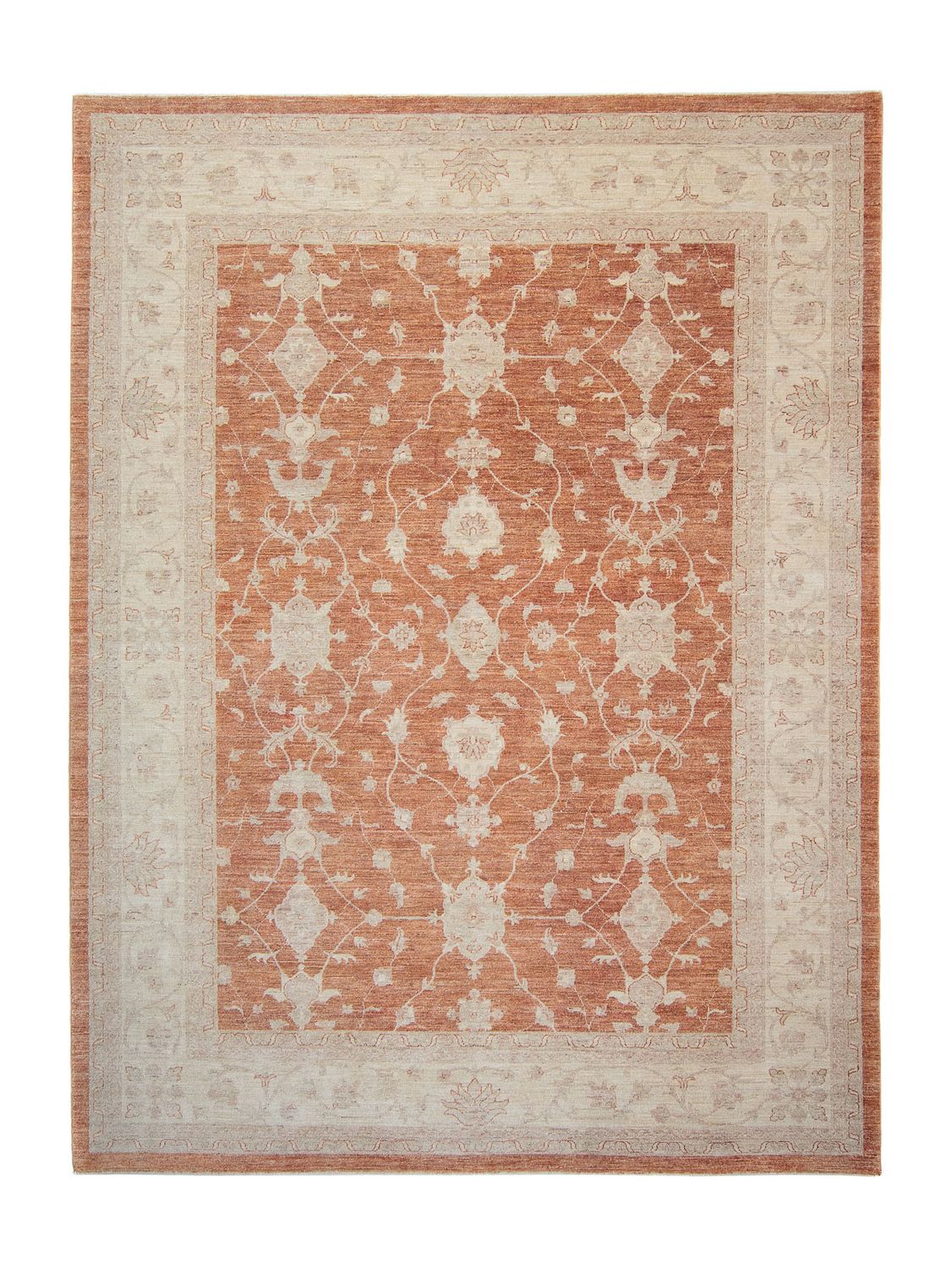 Tappeto Ziegler - 345 x 252 cm - ruggine