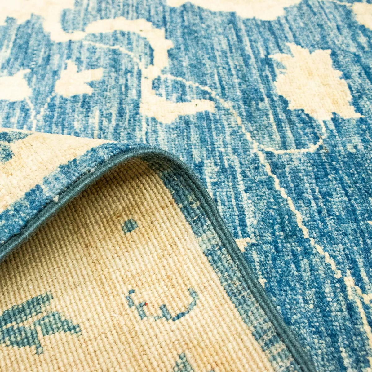 Tappeto Ziegler - 245 x 197 cm - blu scuro