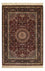 Tappeto di seta - seta cinese - 183 x 122 cm - rosso scuro