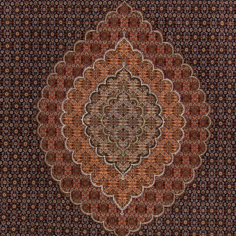 Tappeto Persero - Tabriz - 359 x 252 cm - marrone