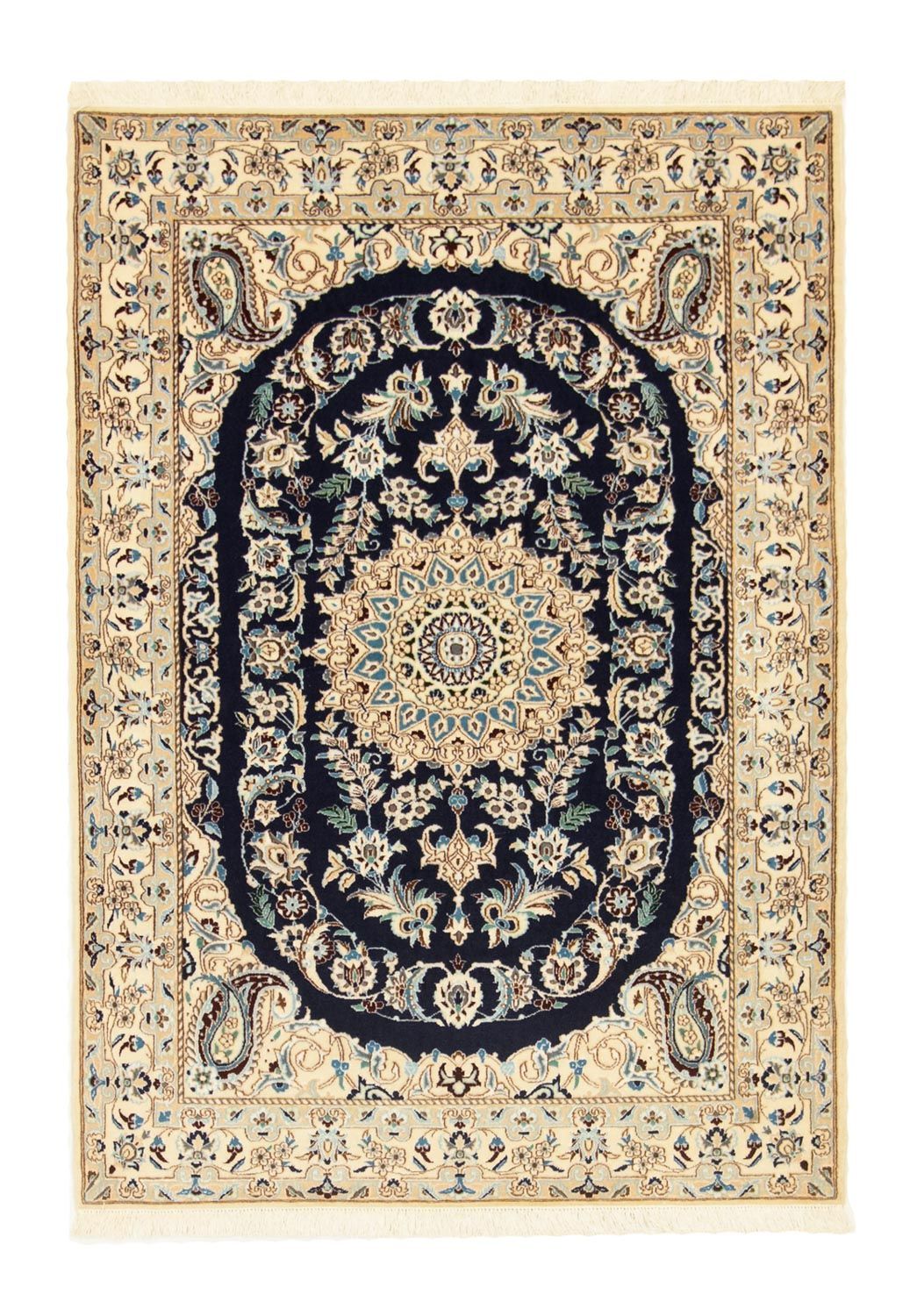 Tappeto Persero - Nain - Premio - 148 x 100 cm - blu scuro