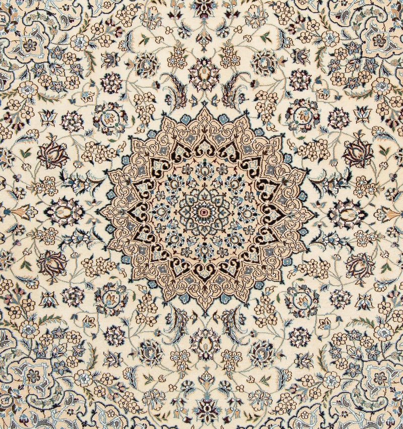 Tappeto Persero - Nain - Reale quadrato  - 202 x 201 cm - beige