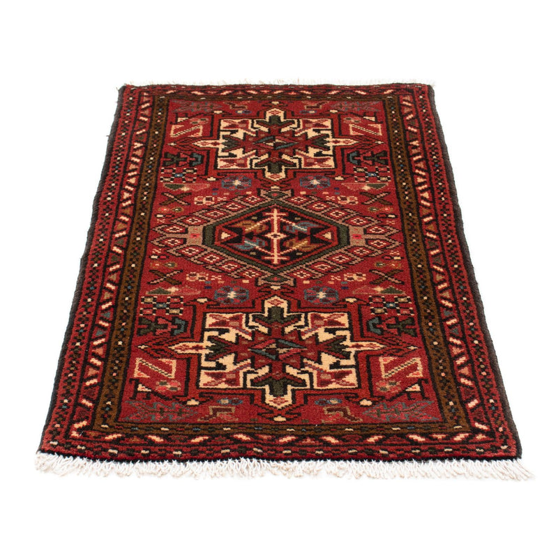 Tappeto Persero - Nomade - 105 x 66 cm - rosso scuro