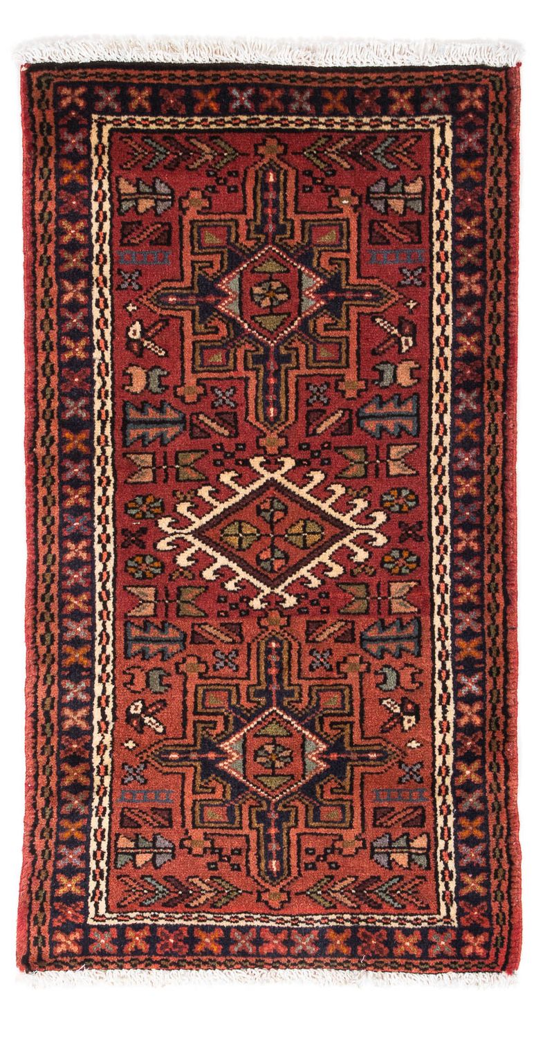 Tappeto Persero - Nomade - 116 x 60 cm - rosso scuro