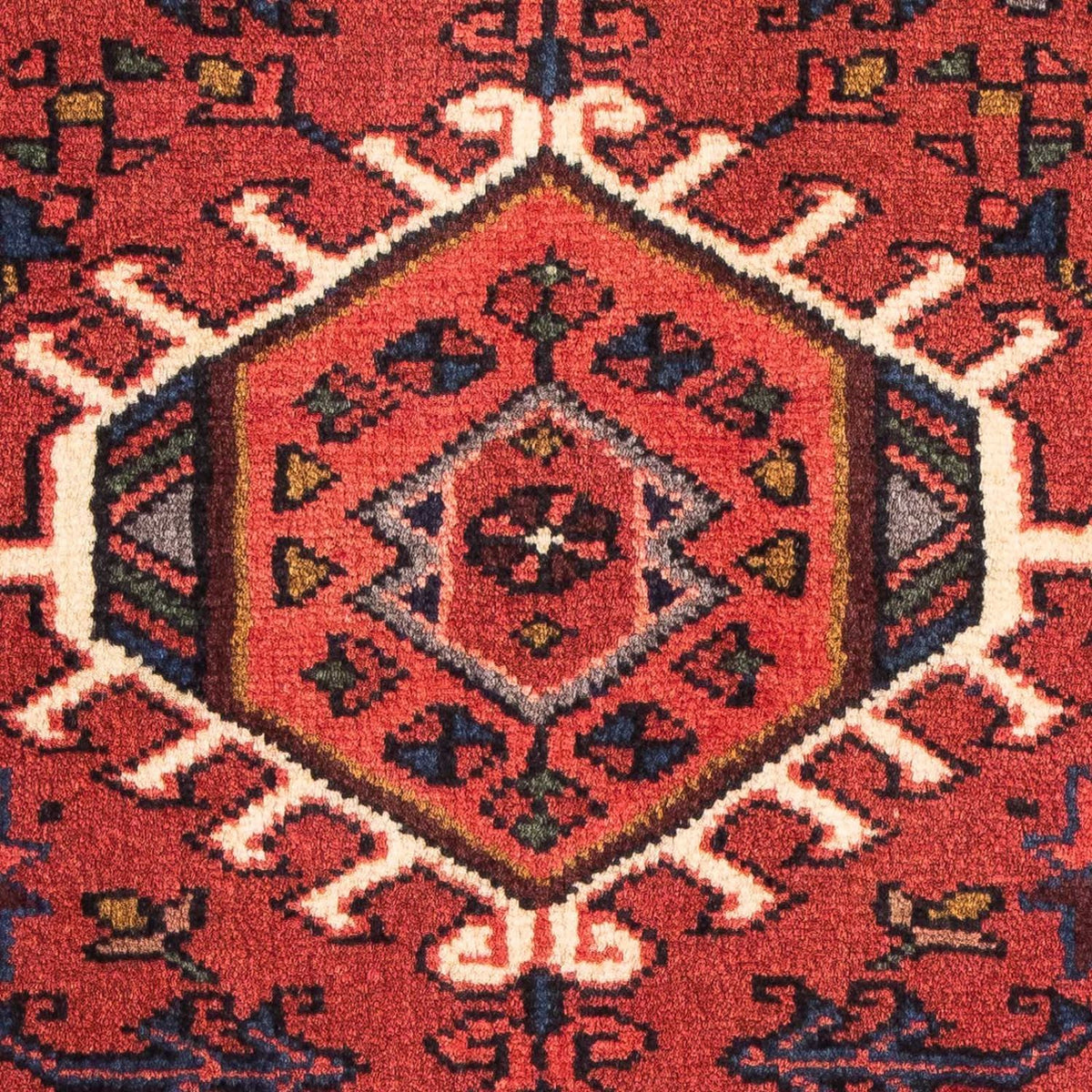 Tappeto Persero - Nomade - 105 x 65 cm - rosso scuro