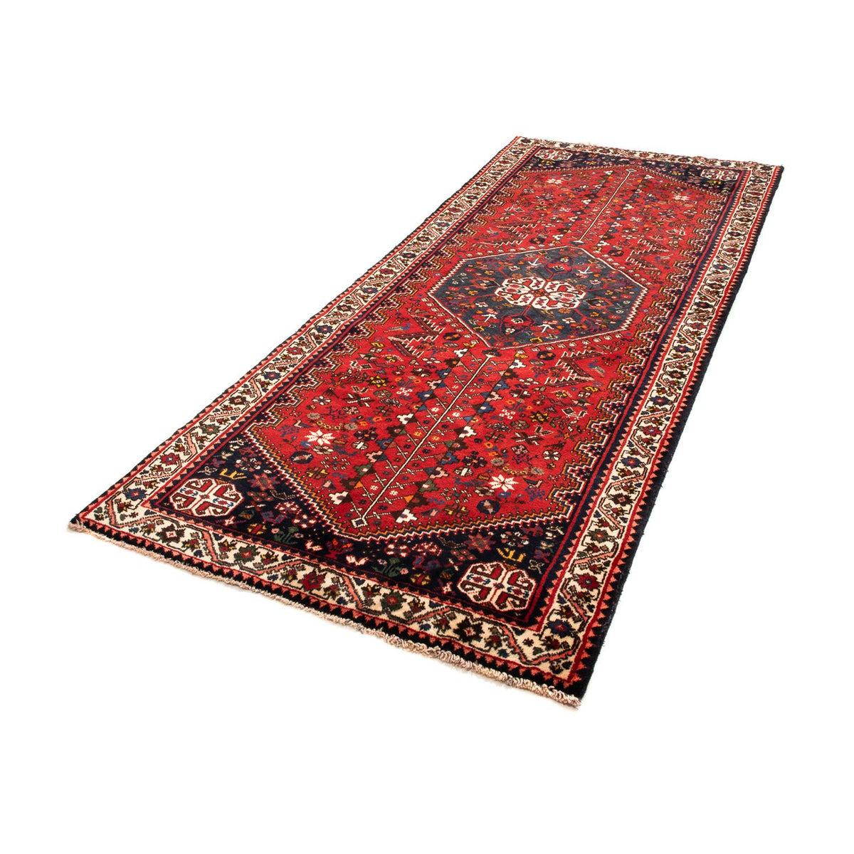 Tappeto corsia Tappeto Persero - Nomade - 276 x 111 cm - rosso scuro