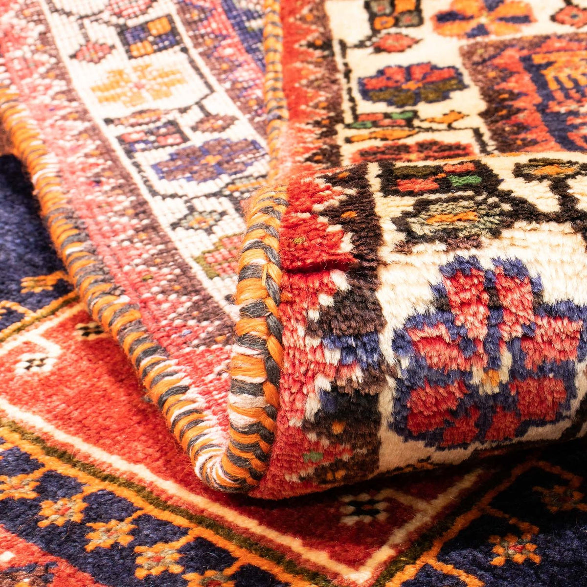 Tappeto Persero - Nomade - 175 x 113 cm - rosso scuro