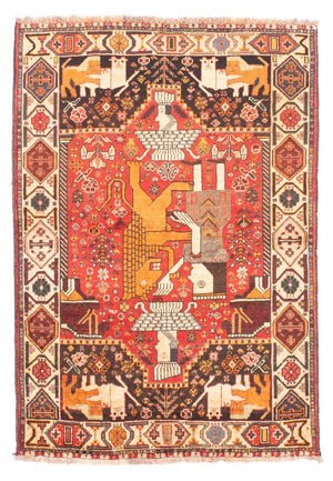 Tappeto Persero - Nomade - 155 x 108 cm - rosso scuro