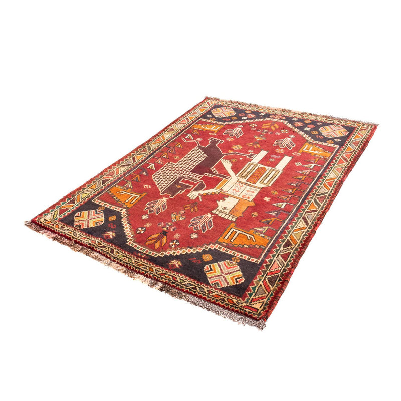 Tappeto Persero - Nomade - 167 x 120 cm - rosso scuro