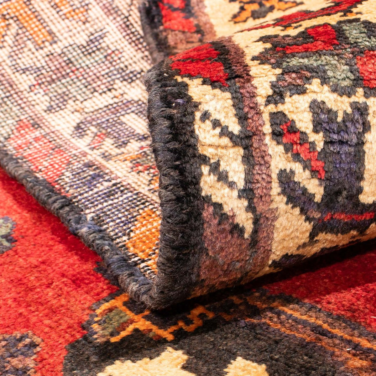 Tappeto Persero - Nomade - 155 x 110 cm - rosso scuro
