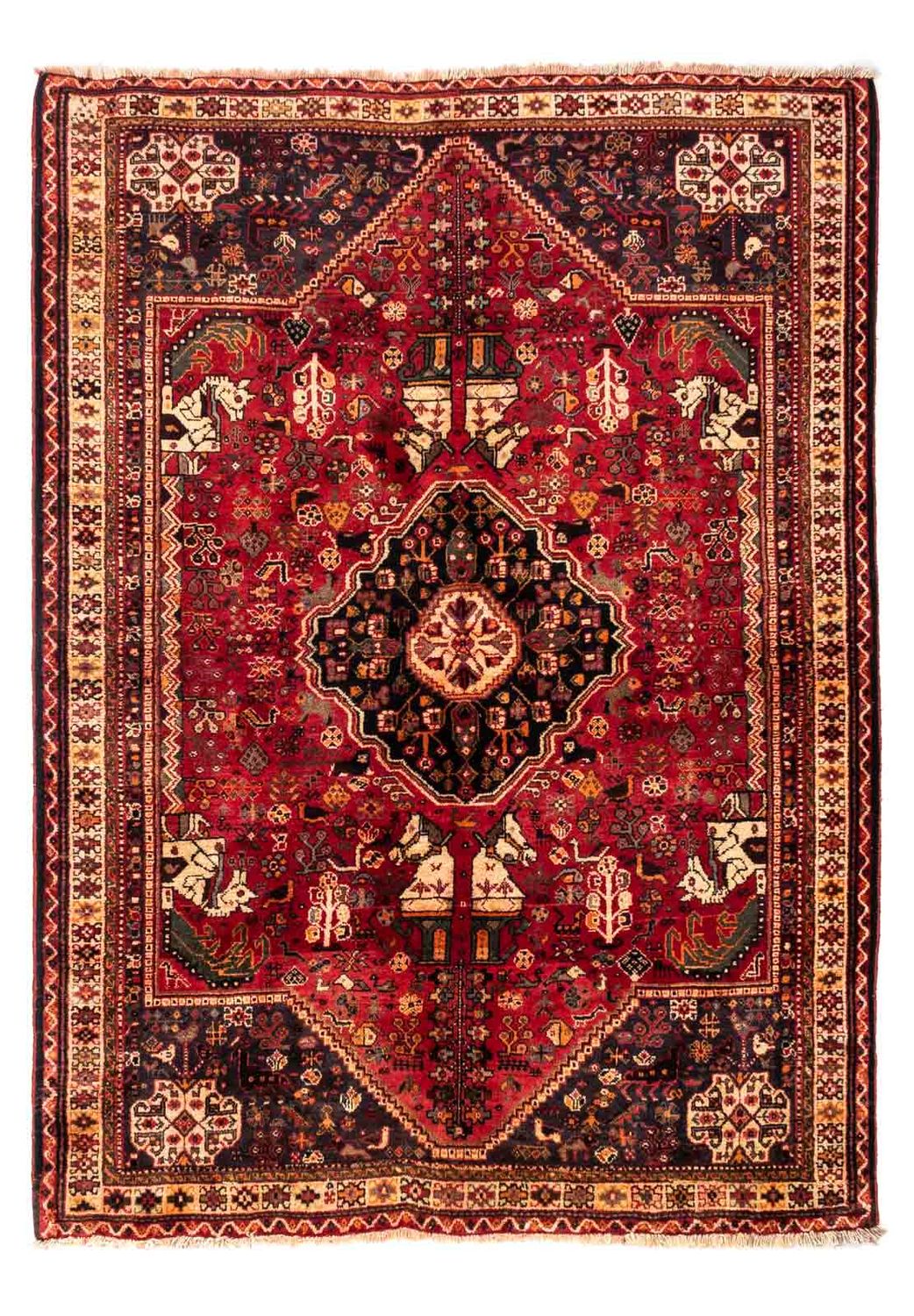 Tappeto Persero - Nomade - 237 x 175 cm - rosso scuro