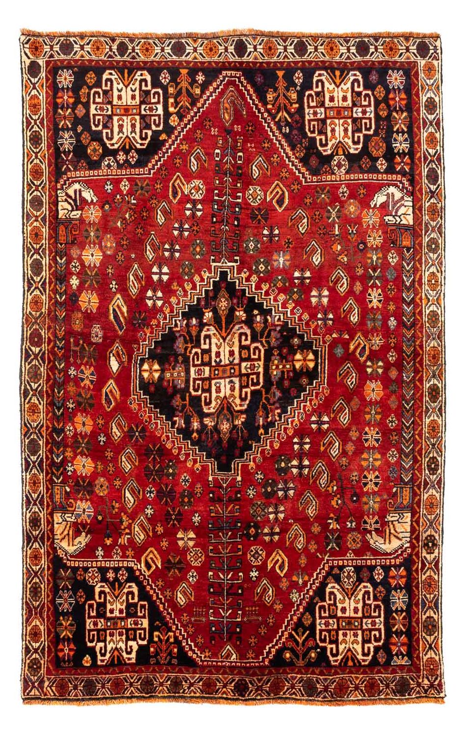 Tappeto Persero - Nomade - 247 x 153 cm - rosso scuro