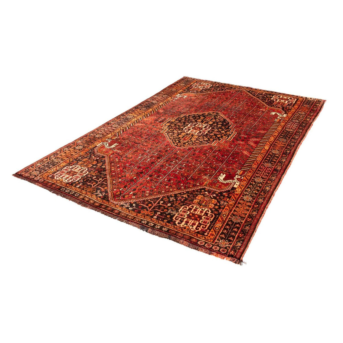 Tappeto Persero - Nomade - 240 x 158 cm - rosso scuro