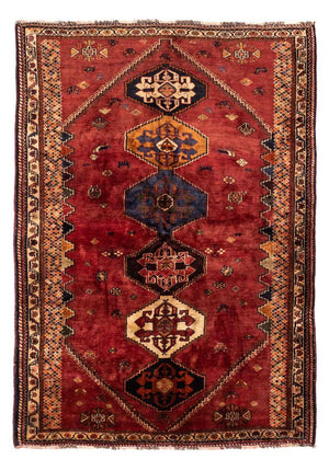 Tappeto Persero - Nomade - 238 x 174 cm - rosso scuro