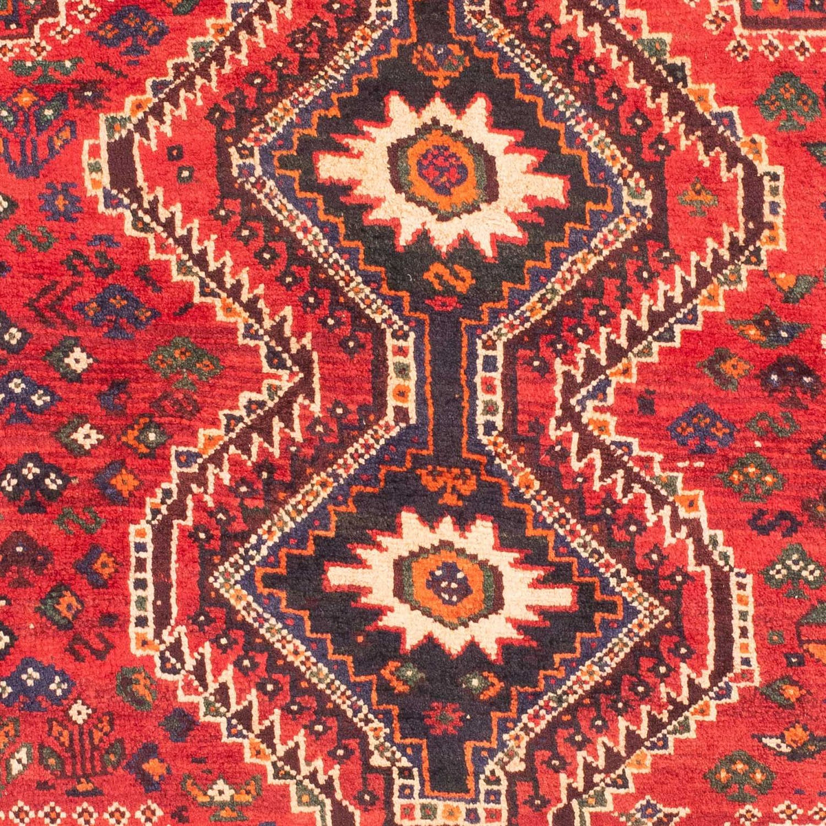 Tappeto Persero - Nomade - 150 x 118 cm - rosso scuro