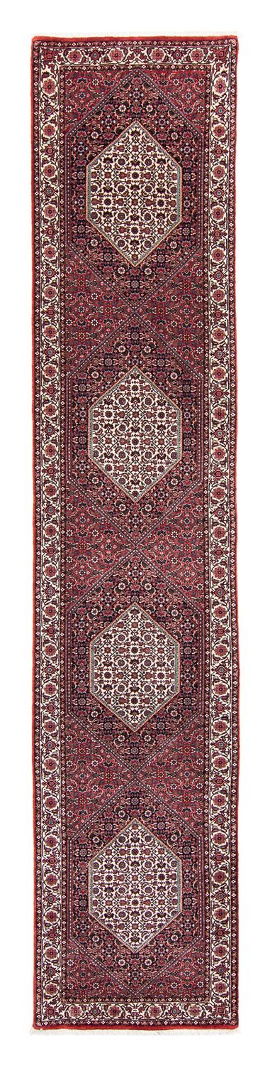 Tappeto corsia Tappeto Persero - Bidjar - 415 x 78 cm - rosso scuro
