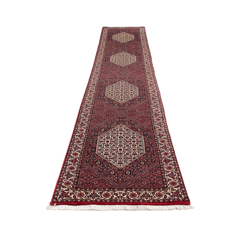 Tappeto corsia Tappeto Persero - Bidjar - 415 x 78 cm - rosso scuro