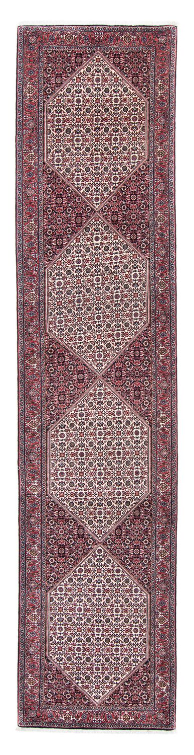 Tappeto corsia Tappeto Persero - Bidjar - 418 x 86 cm - rosso chiaro