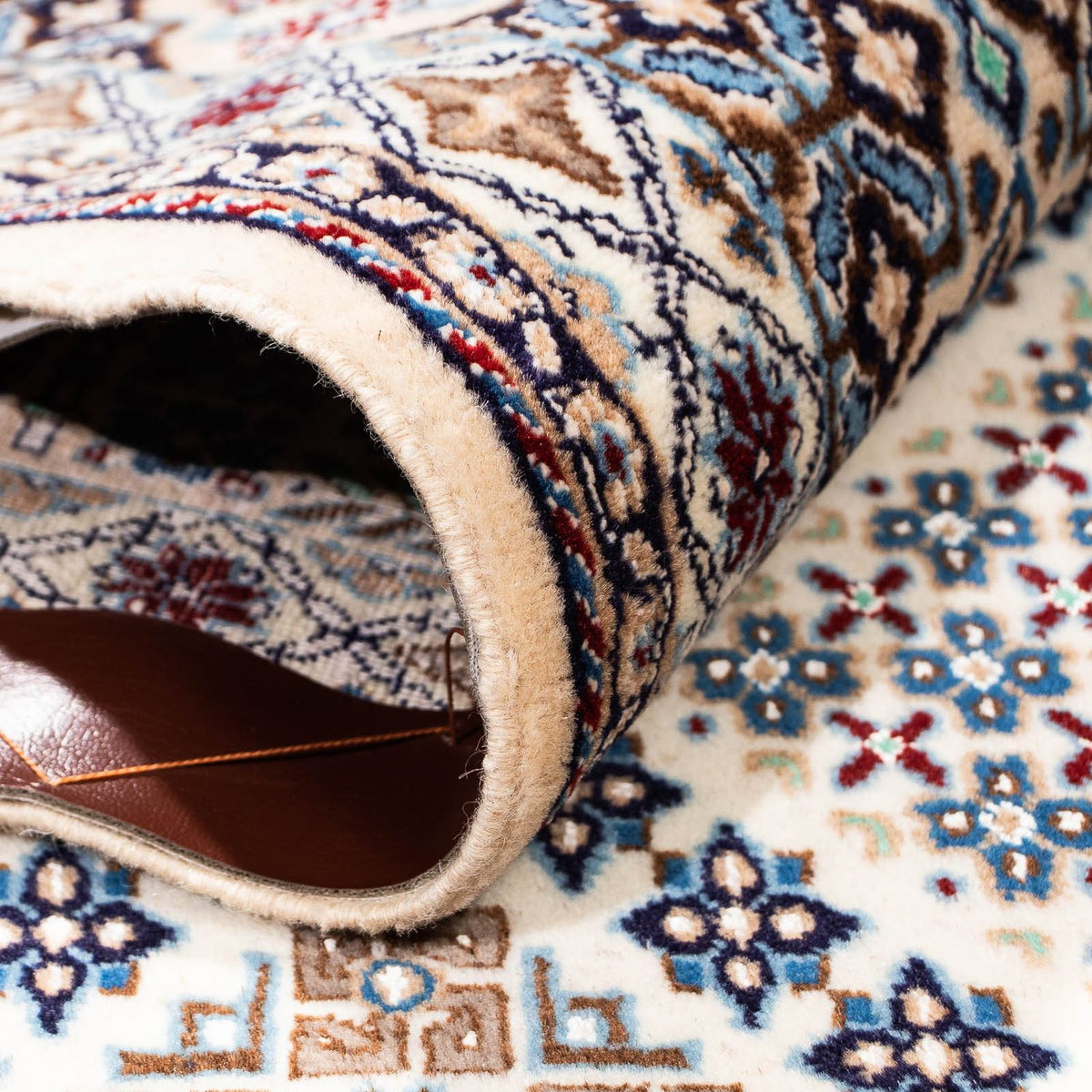 Tappeto Persero - Nain - Premio - 226 x 139 cm - multicolore