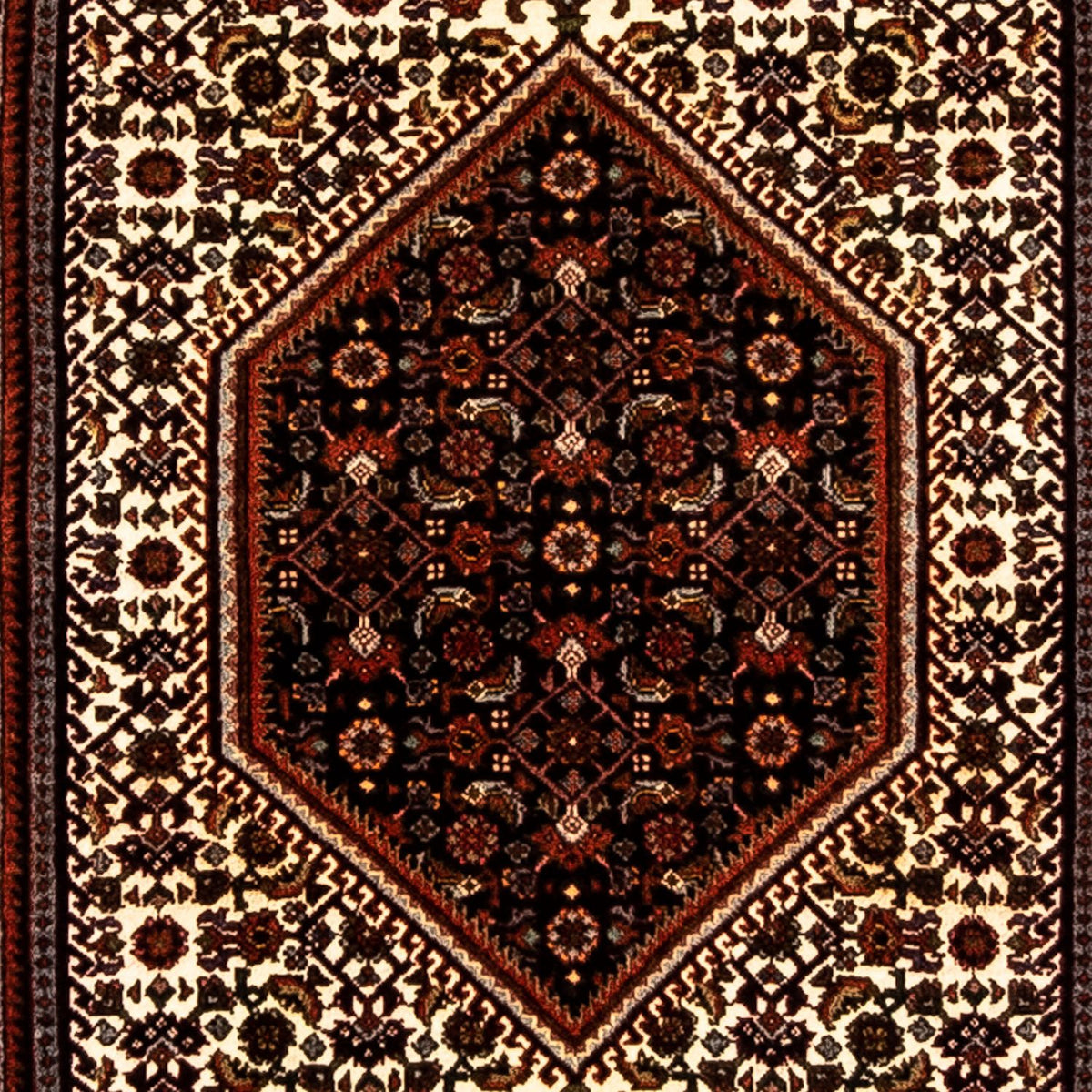 Tappeto corsia Tappeto Persero - Bidjar - 235 x 74 cm - rosso scuro