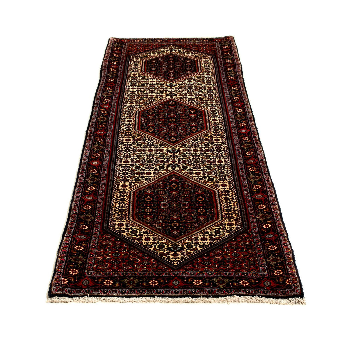 Tappeto corsia Tappeto Persero - Bidjar - 235 x 74 cm - rosso scuro