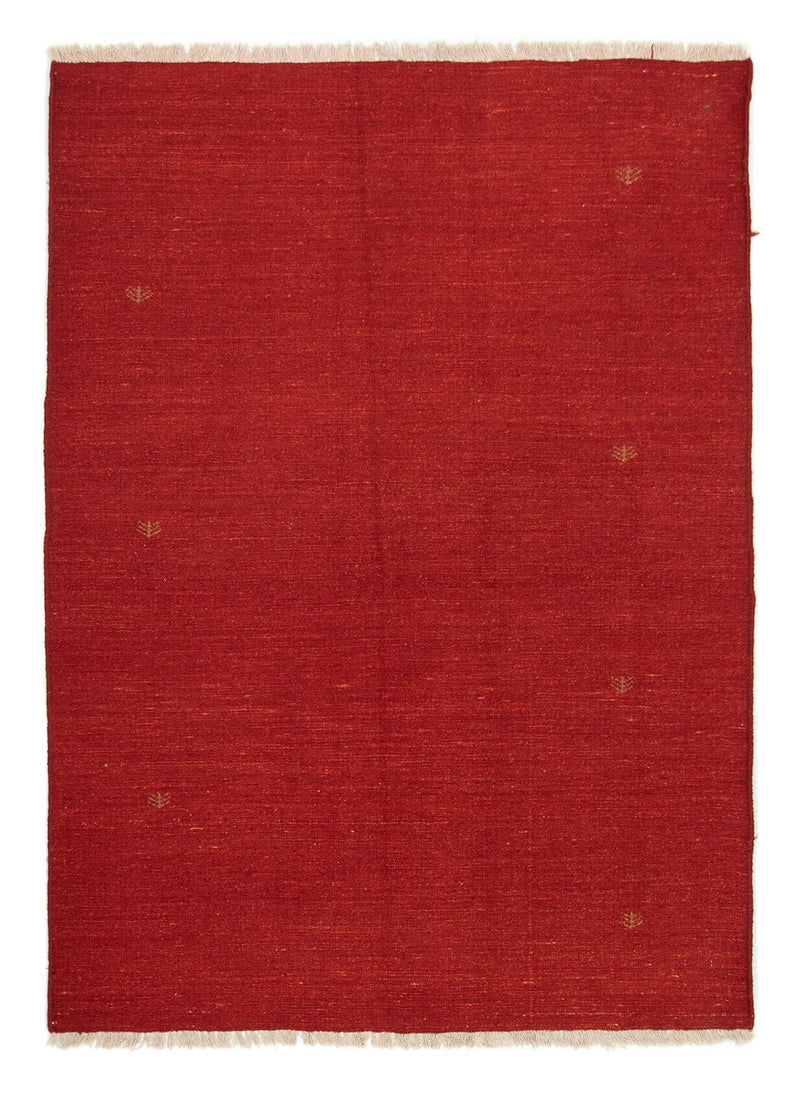 Tappeto Gabbeh - Persero - 194 x 140 cm - rosso