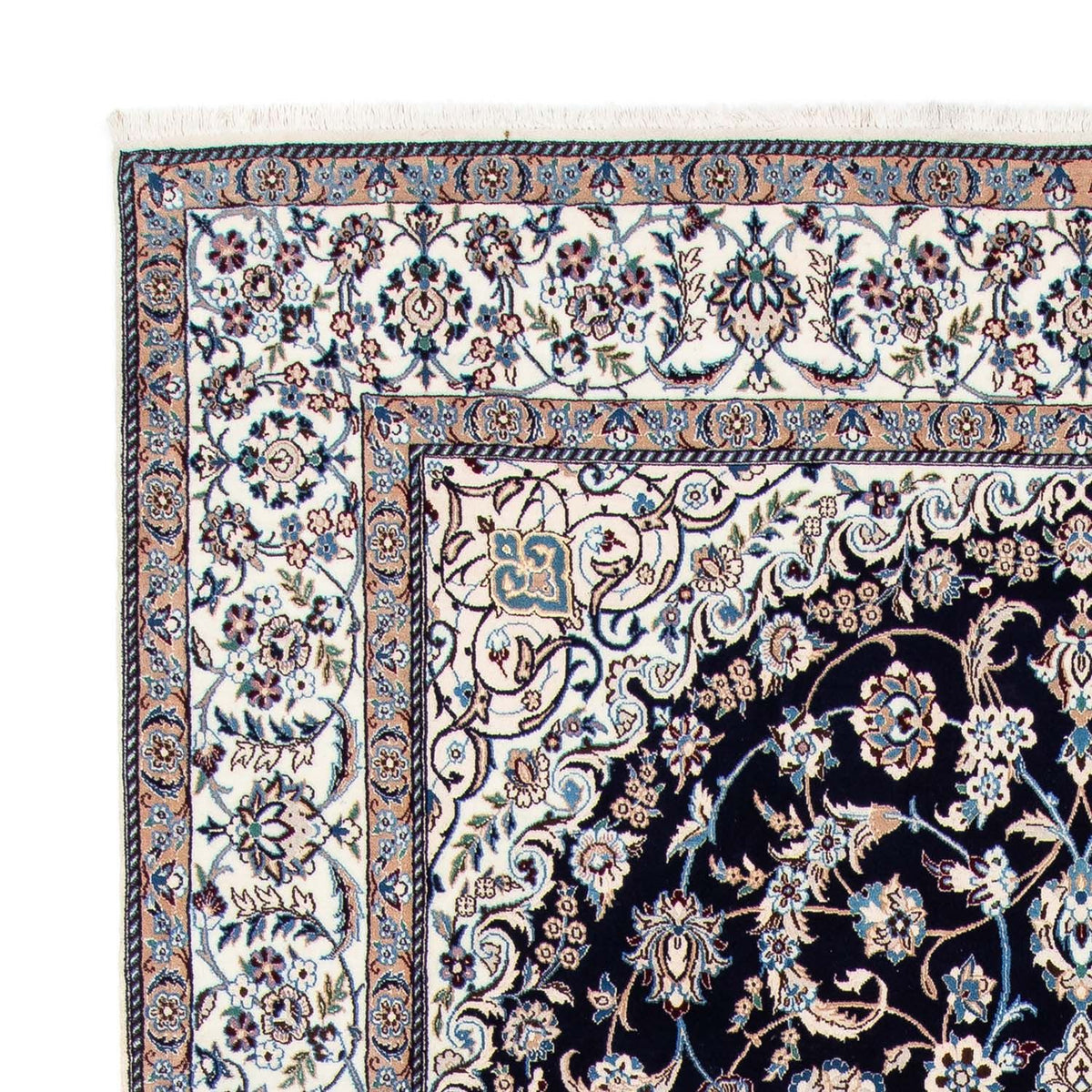 Tappeto Persero - Nain - Reale - 319 x 203 cm - nero