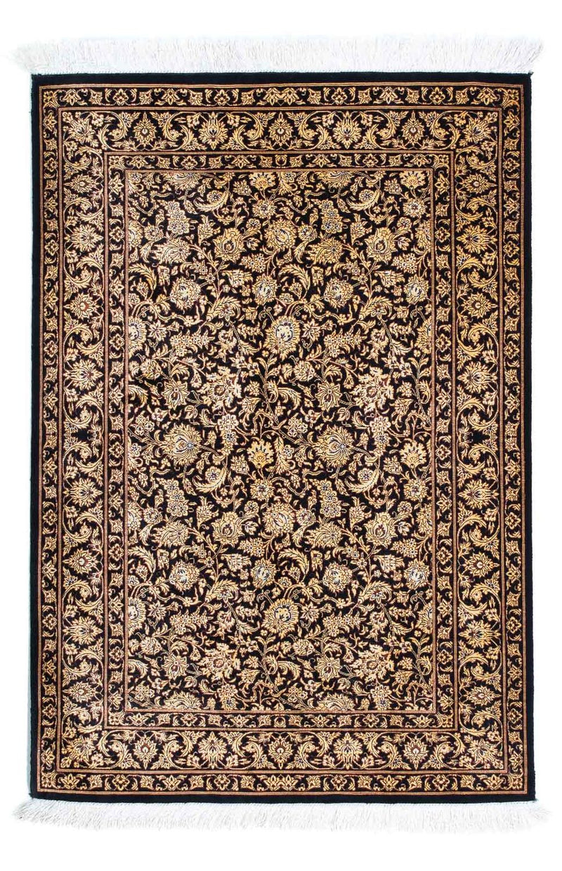 Tappeto Persero - Ghom - 118 x 80 cm - blu scuro