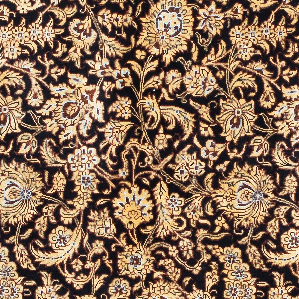 Tappeto Persero - Ghom - 118 x 80 cm - blu scuro