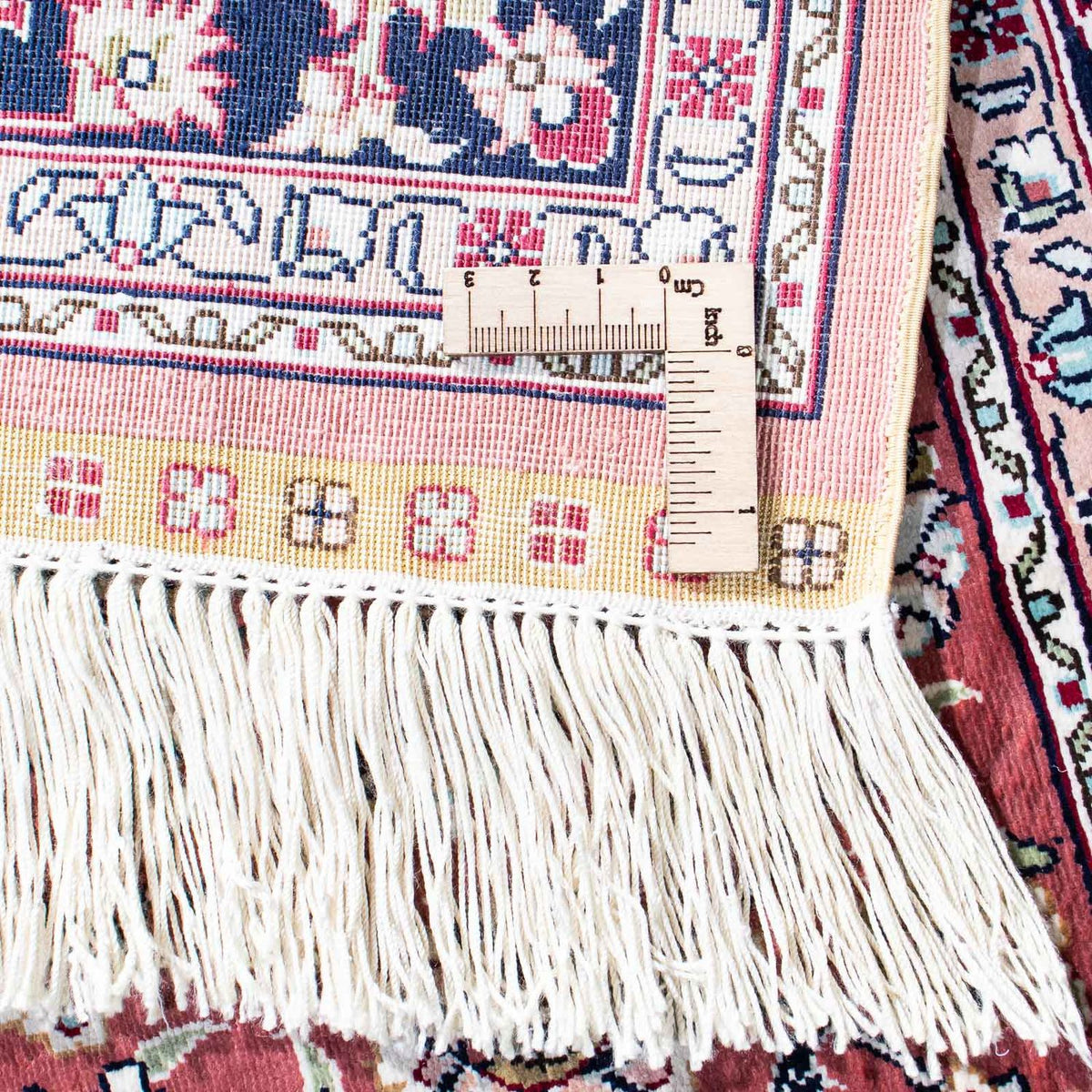 Tappeto orientale - Hereke - 152 x 91 cm - rosso scuro
