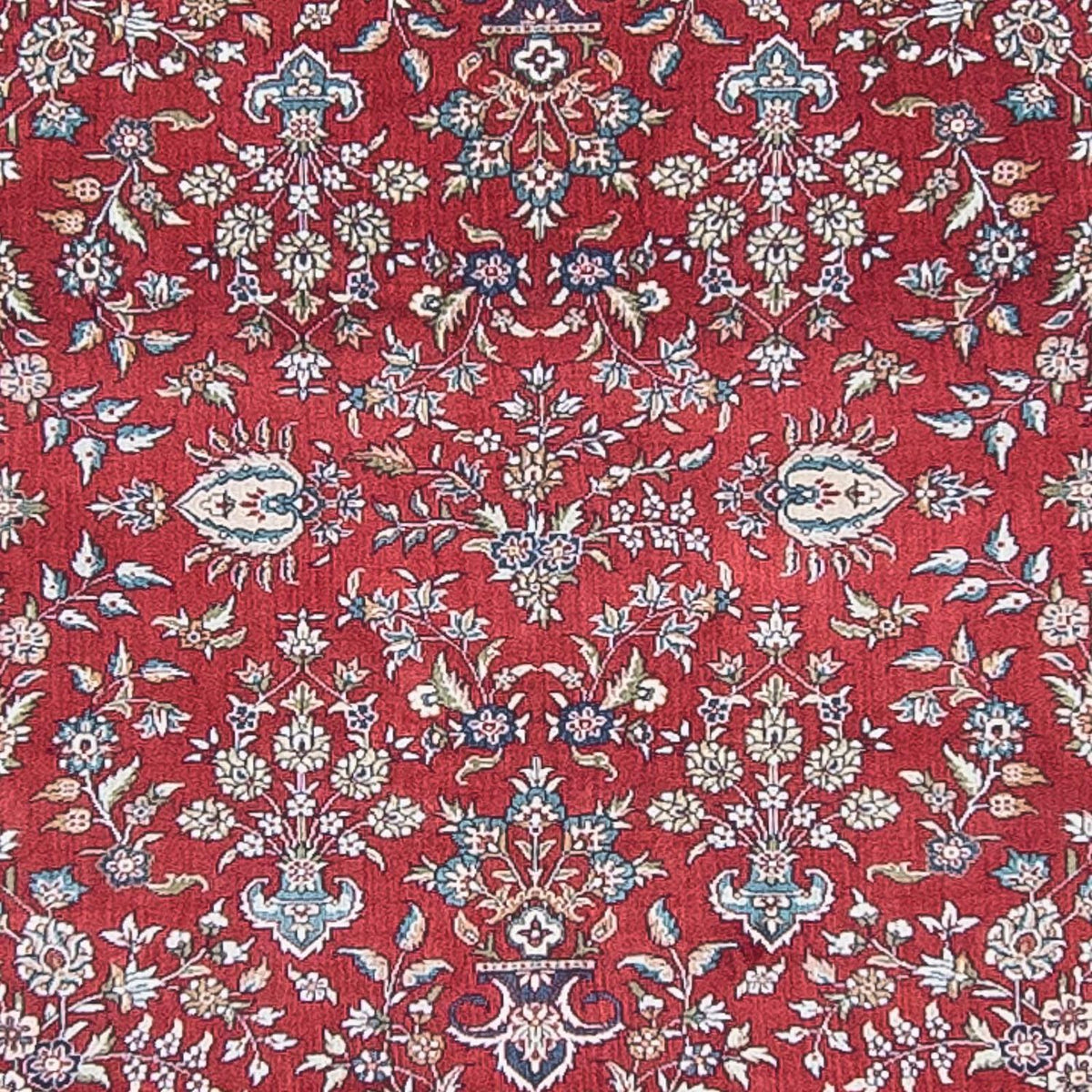 Tappeto corsia Tappeto orientale - Hereke - 369 x 78 cm - rosso scuro