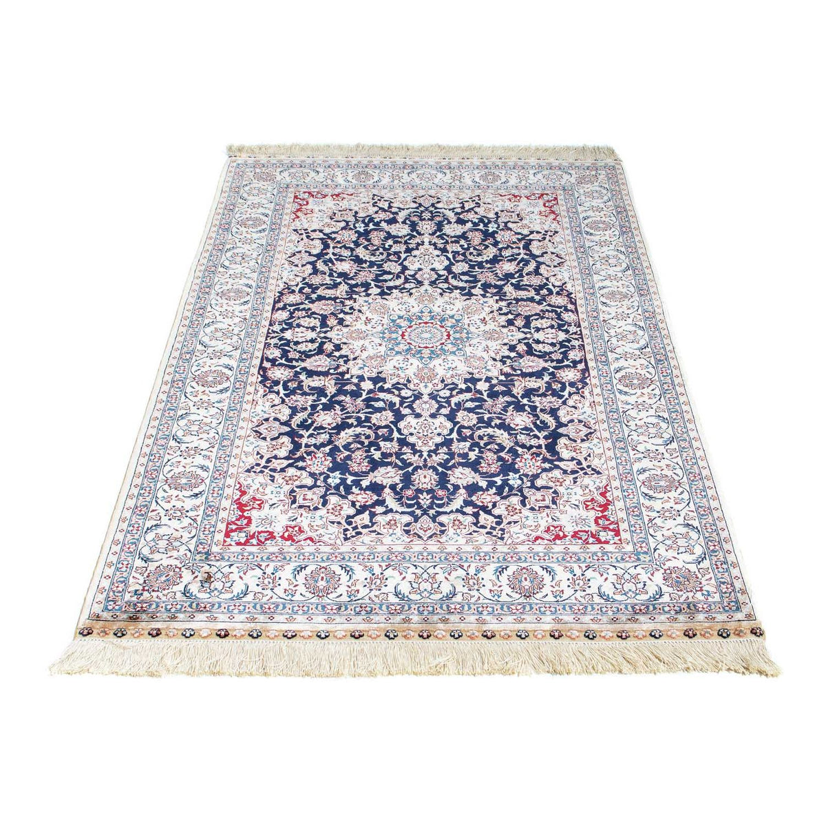 Tappeto orientale - Hereke - 152 x 91 cm - rosso scuro