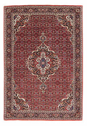 Tappeto Persero - Bidjar - 165 x 110 cm - rosso scuro