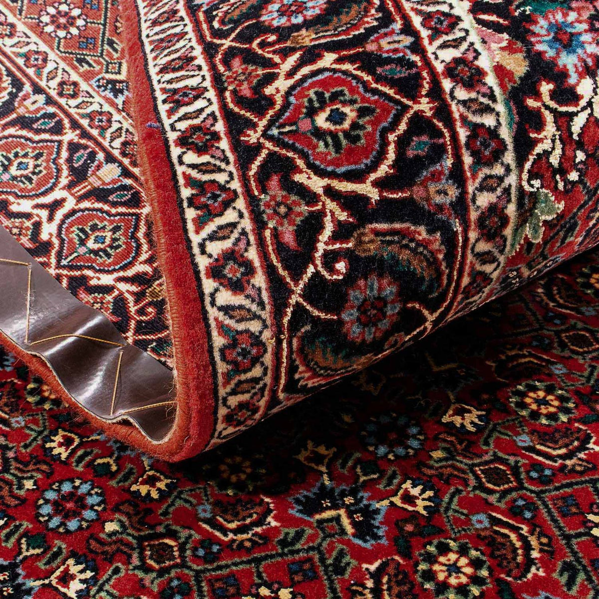 Tappeto Persero - Bidjar - 165 x 110 cm - rosso scuro