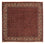 Tappeto Persero - Bidjar quadrato - 203 x 197 cm - rosso scuro