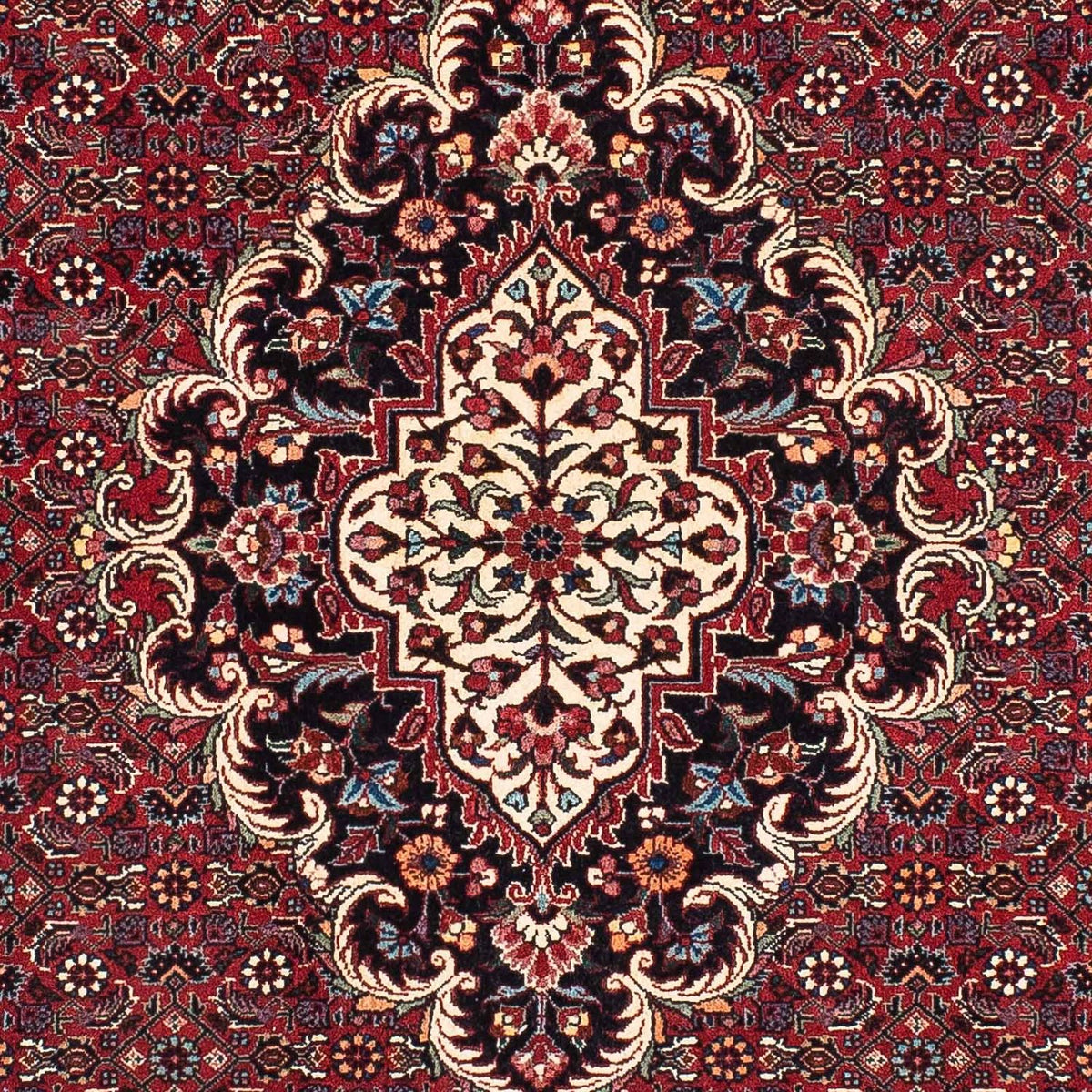Tappeto corsia Tappeto Persero - Bidjar - 202 x 104 cm - rosso scuro