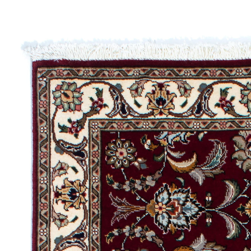 Tappeto corsia Tappeto Persero - Tabriz - Reale - 197 x 87 cm - rosso scuro
