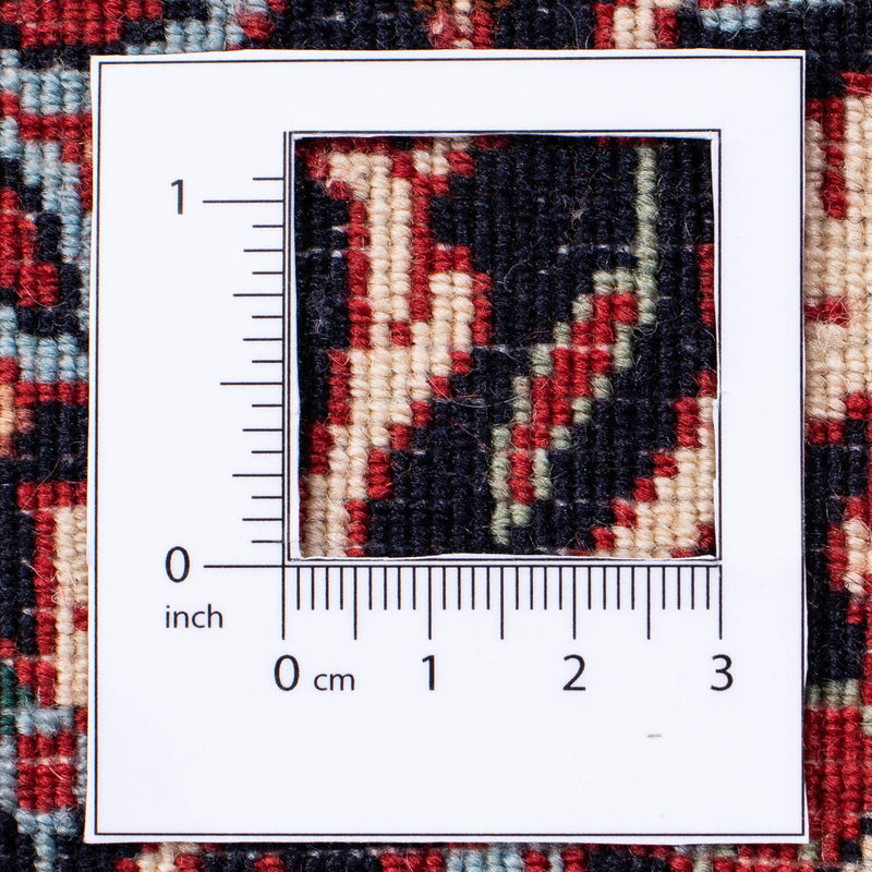 Tappeto Persero - Bidjar - 314 x 253 cm - rosso scuro