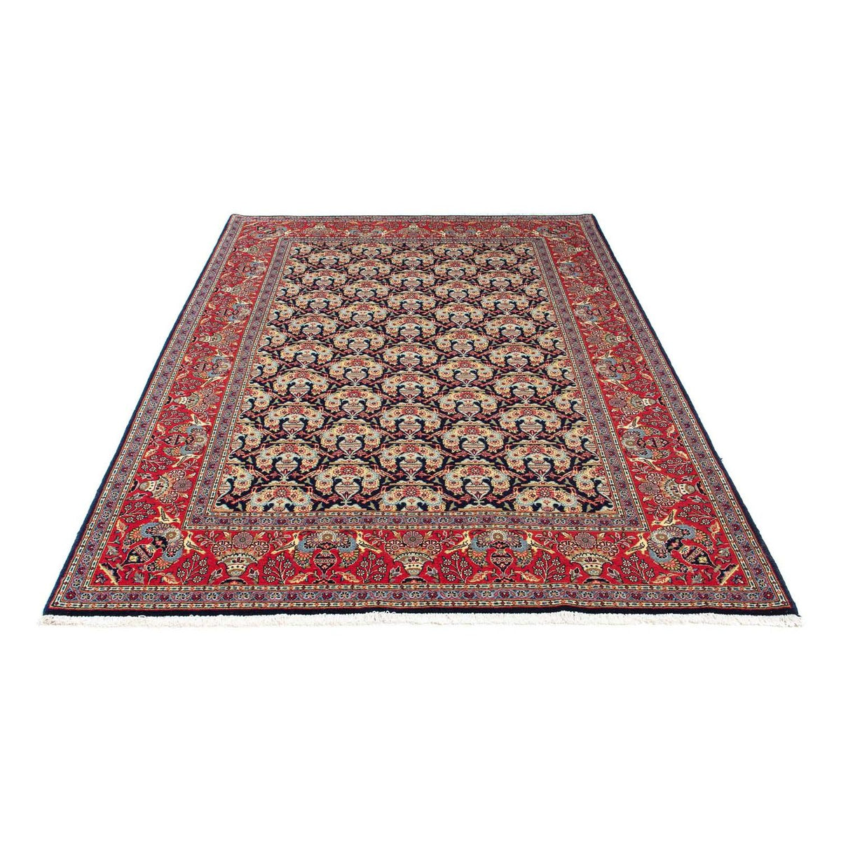 Tappeto Persero - Keshan - 223 x 145 cm - blu scuro
