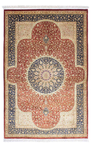 Tappeto Persero - Ghom - 154 x 100 cm - ruggine