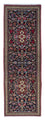 Tappeto corsia Tappeto Persero - Ghom - 197 x 70 cm - blu scuro