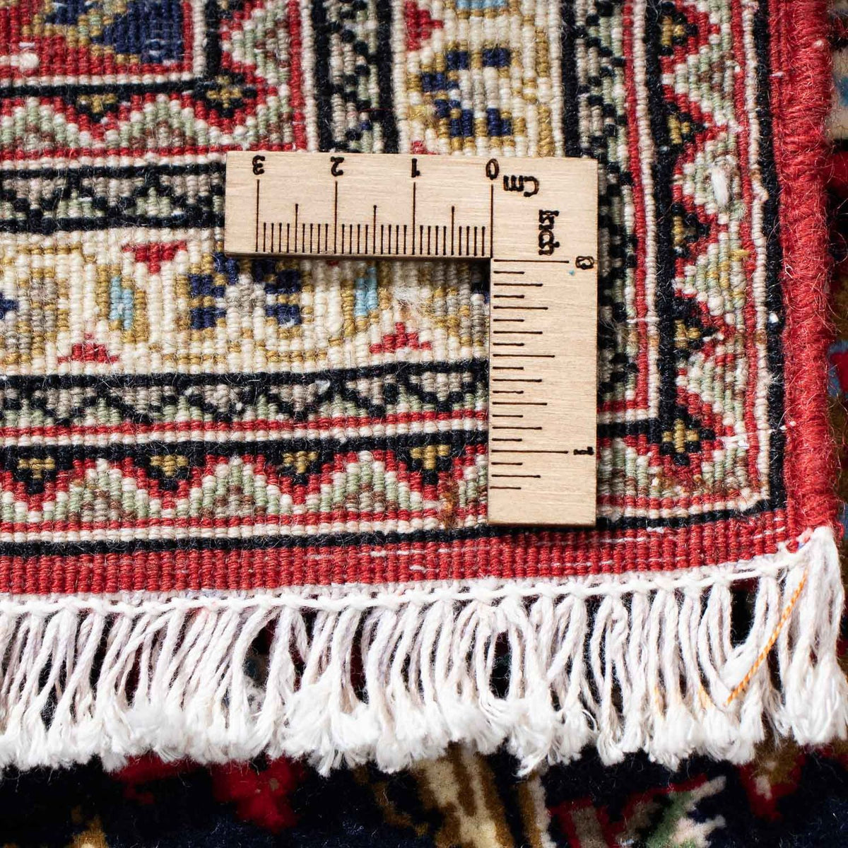 Tappeto corsia Tappeto Persero - Ghom - 197 x 70 cm - blu scuro