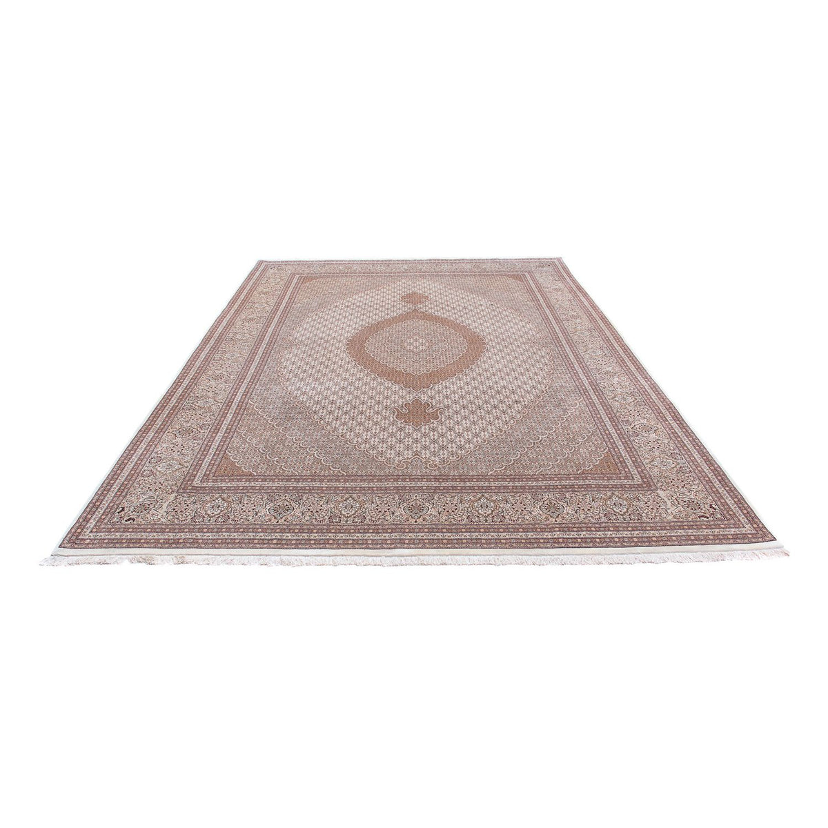 Tappeto Persero - Tabriz - 355 x 248 cm - marrone chiaro