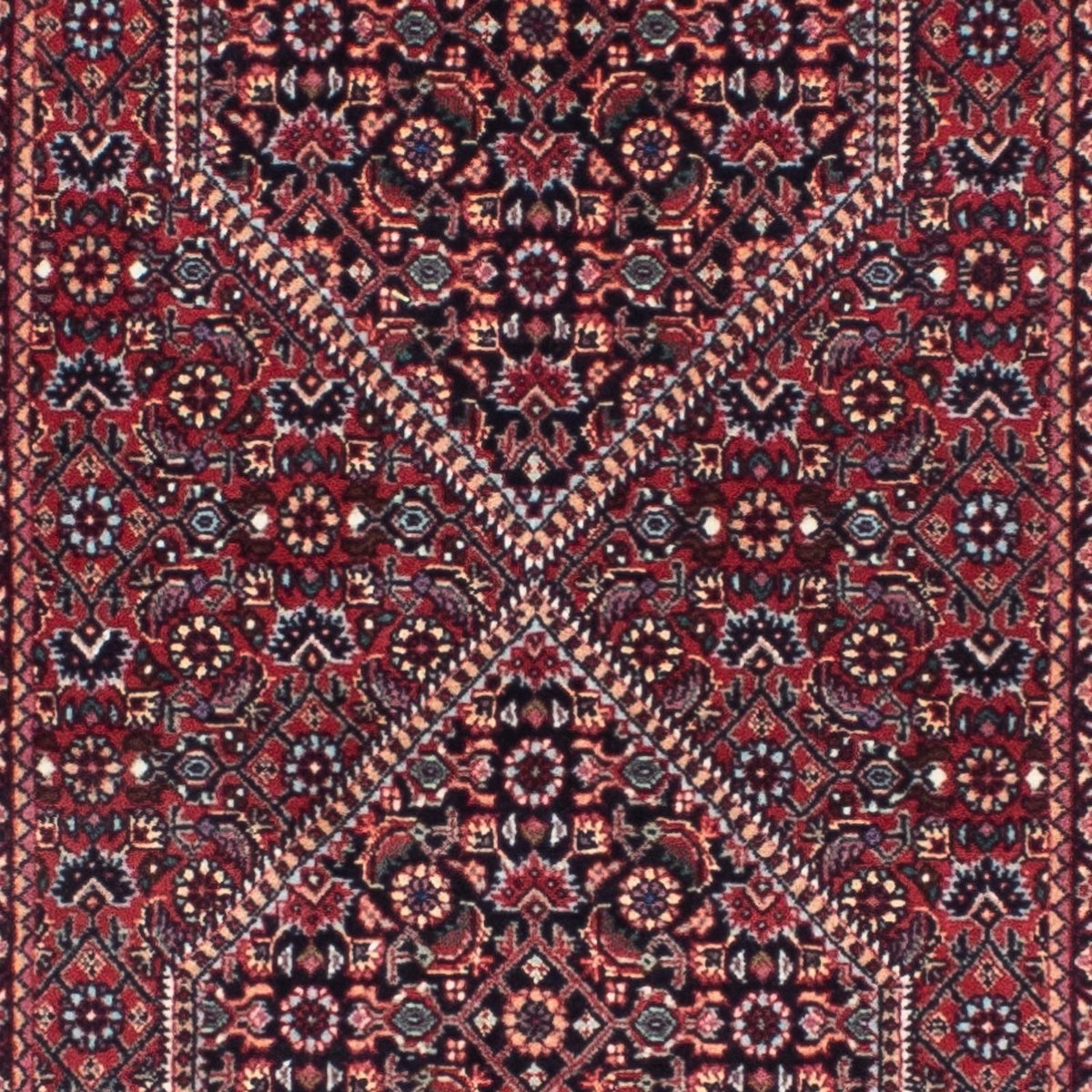 Tappeto corsia Tappeto Persero - Bidjar - 264 x 72 cm - rosso