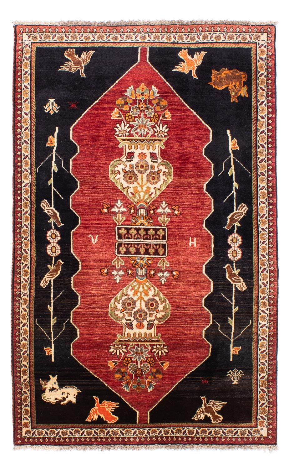 Tappeto Persero - Nomade - 202 x 127 cm - blu scuro